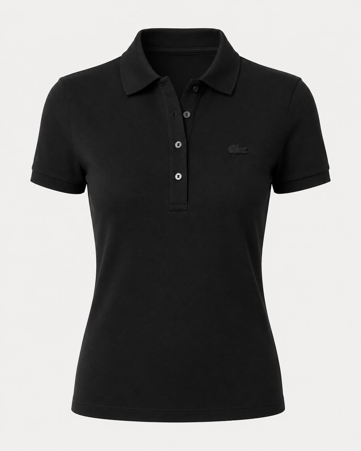 חולצת נשים צווארון עומד / חצי גולף - Lacoste 10