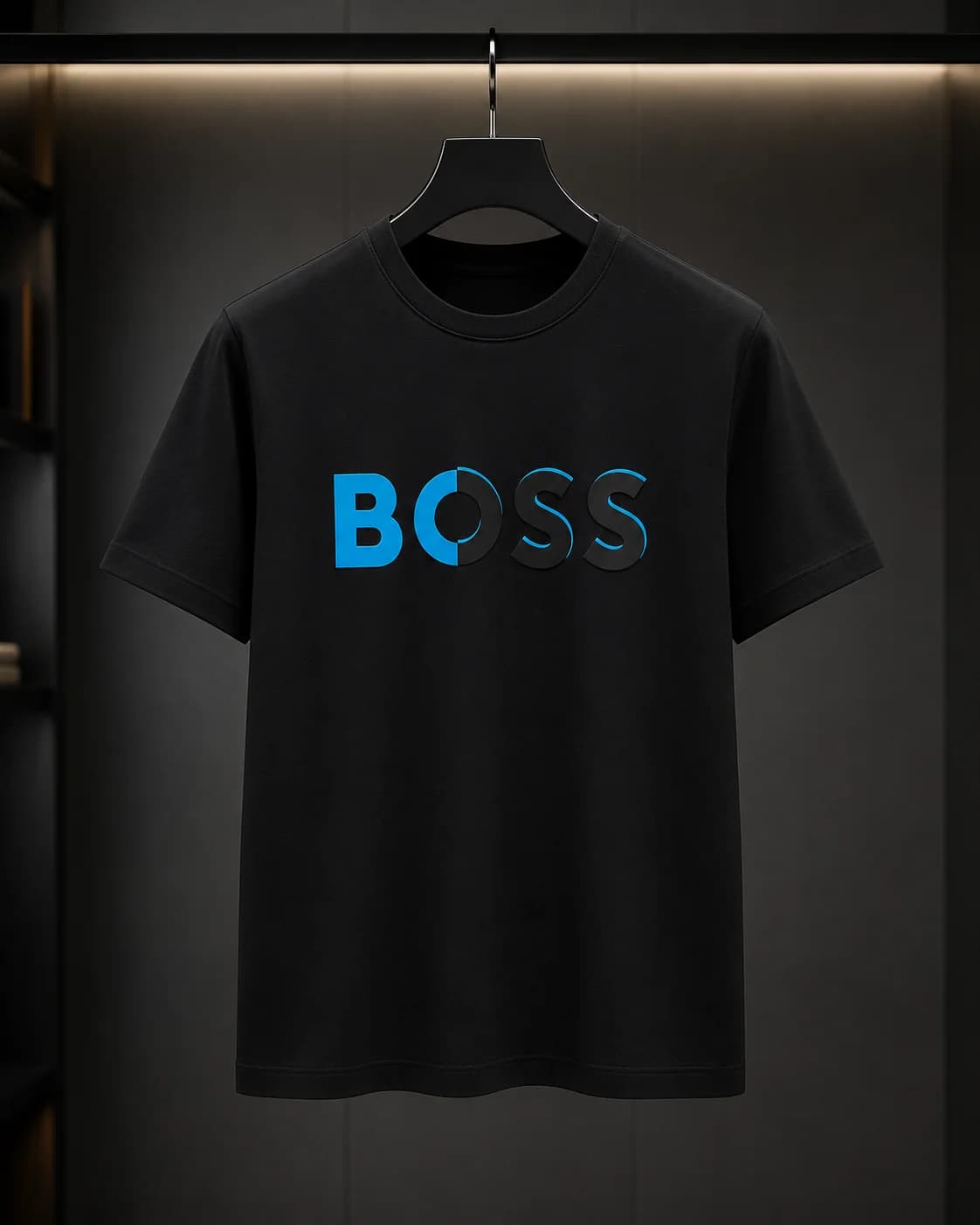 טי-שירט בוס לוגו מדורג (BOSS Gradient Logo T-Shirt) 6