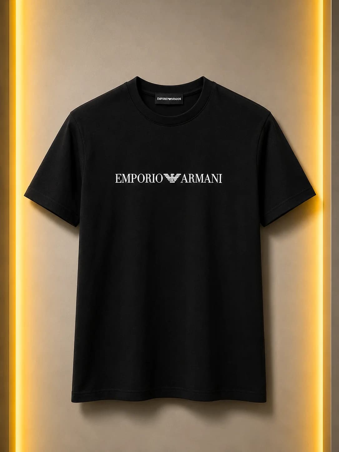 טי-שירט אמפוריו ארמני לוגו רקום (Emporio Armani Embroidered Logo T-Shirt) 2