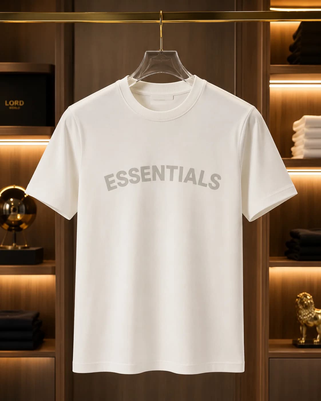 חולצת טי-שירט 'ESSENTIALS' קלאסית 2