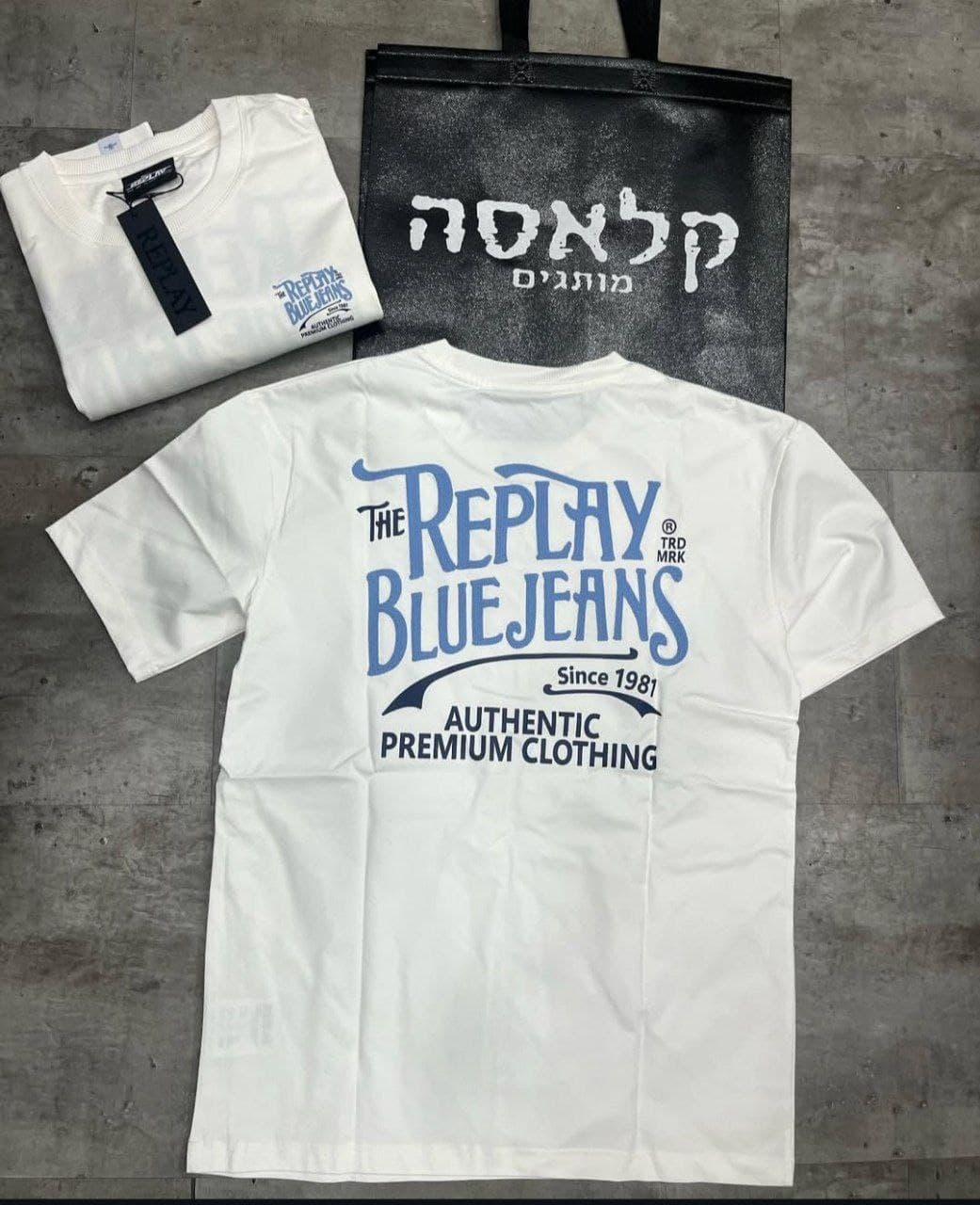 חולצת טי-שירט 'Replay' קלאסית 6