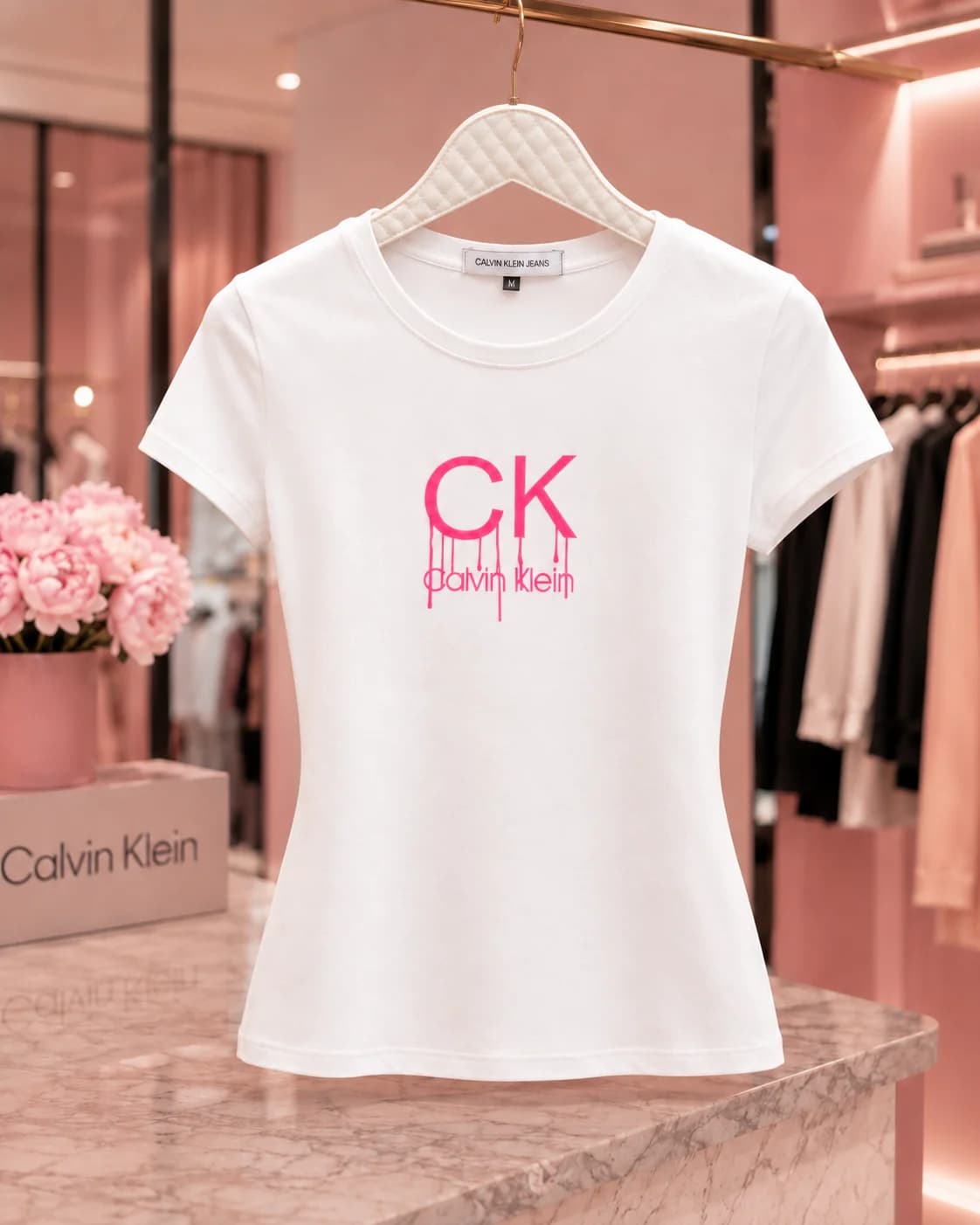 חולצת טי-שירט 'Calvin Klein 4