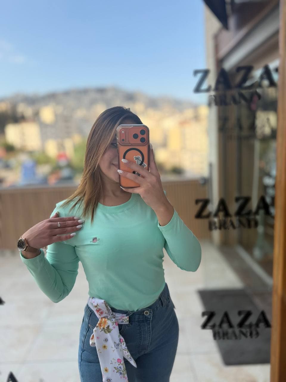 חולצת GANT ארוכה לנשים 6