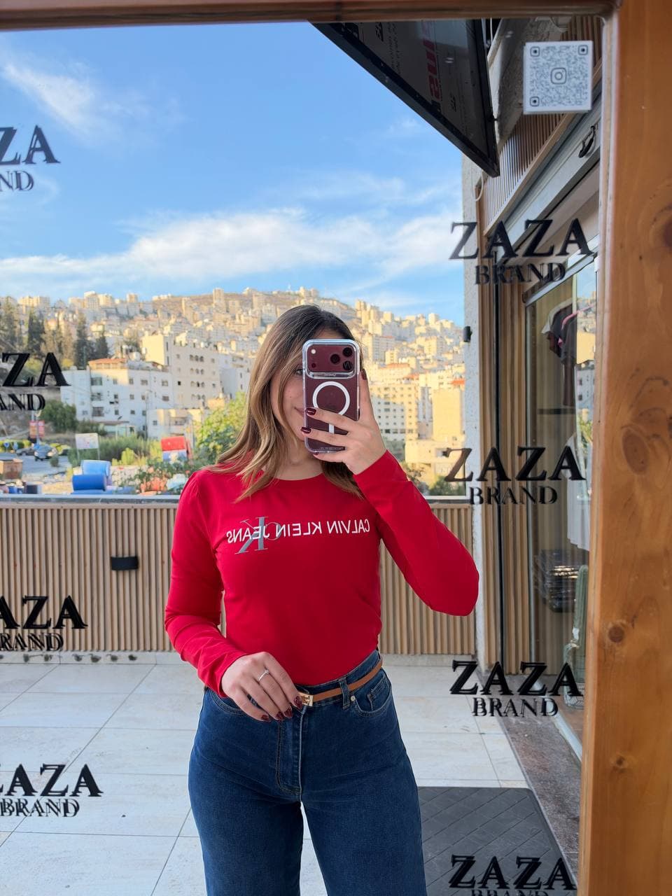 חולצת Calvin Klein ארוכה לנשים 3
