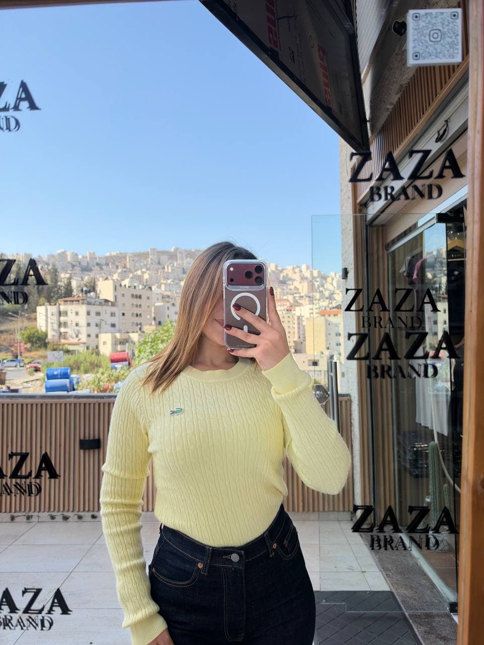 סריג Lacoste לנשים